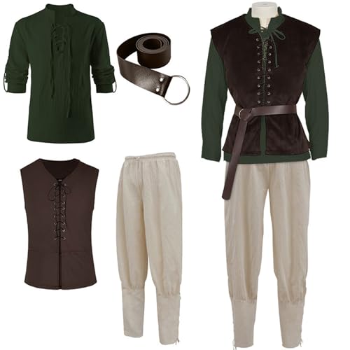 Vhersily 2025 Karnevalsgeschenke - Steampunk medizinische Jacke Gothic Viktorianische Zeit Kostüm Vintage Mittelalter Cosplay Kostüme Halloween Karneval Overall Herren Vhersily 2025 Karnevalsgeschenke - Steampunk medizinische Jacke Gothic Viktorianische Zeit Kostüm Vintage Mittelalter Cosplay Kostüme Halloween Karneval Overall Herren von Vhersily