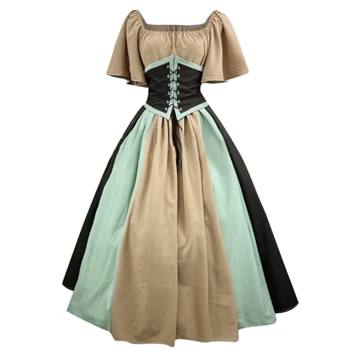 Vhersily Damenkleid Karneval Renaissance Mittelalter Kleid Vintage Kleider Cosplay Kostüme Mittelalter Gothic Mittelalter Kostüm Damen Renaissance Vhersily Damenkleid Karneval Renaissance Mittelalter Kleid Vintage Kleider Cosplay Kostüme Mittelalter Gothic Mittelalter Kostüm Damen Renaissance von Vhersily
