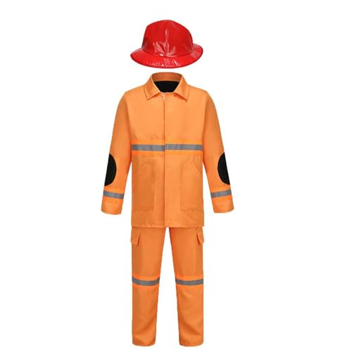 Vhersily Feuerwehrkostüm für Kinder, 3 Stück Rollenspiele für Kinder Kostüme, Spielzeug für Kinder im Alter von 3-5 Jahren für Maskenpartys, Feuerwehrübungen, Schule und Zuhause Vhersily Feuerwehrkostüm für Kinder, 3 Stück Rollenspiele für Kinder Kostüme, Spielzeug für Kinder im Alter von 3-5 Jahren für Maskenpartys, Feuerwehrübungen, Schule und Zuhause von Vhersily