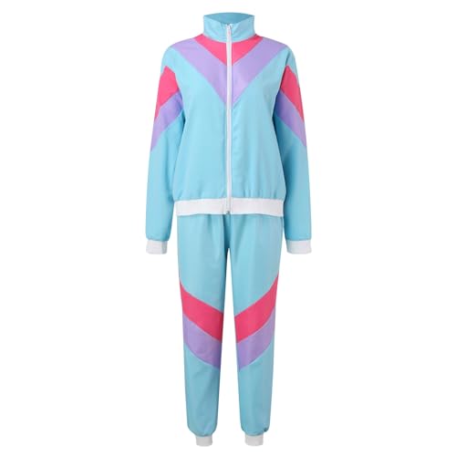 Vhersily Geschenke Angebote 2025 2024 Anzug Herren Damen 80er Jahre Retro Windbreaker Hip Hop Kostüm Disco Halloween Party - Erwachsene '80 Retro Hop Anzug Set Vhersily Geschenke Angebote 2025 2024 Anzug Herren Damen 80er Jahre Retro Windbreaker Hip Hop Kostüm Disco Halloween Party - Erwachsene '80 Retro Hop Anzug Set von Vhersily