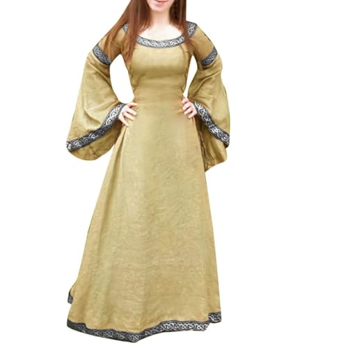 Vhersily Mittelalterliches Damenkostüm, Retro, Gotik, Palast, Trompetenärmel, Renaissance Kostüm Vhersily Mittelalterliches Damenkostüm, Retro, Gotik, Palast, Trompetenärmel, Renaissance Kostüm von Vhersily