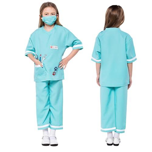 Vhersily Uni-Kostüm für Kinder, Arzt-Tiere, Partykleidung, Playdress Up Set Vhersily Uni-Kostüm für Kinder, Arzt-Tiere, Partykleidung, Playdress Up Set von Vhersily