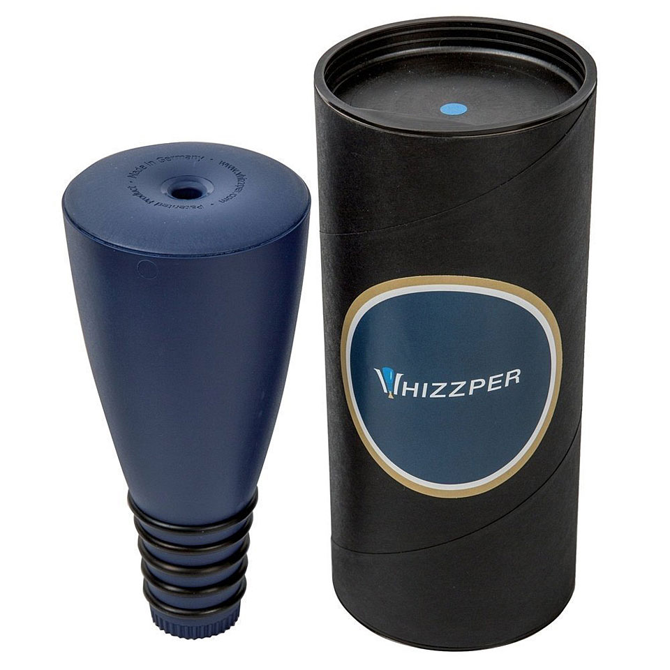Vhizzper Practice Mute Trompete Warm Up, blue Dämpfer Blasinstrument von Vhizzper