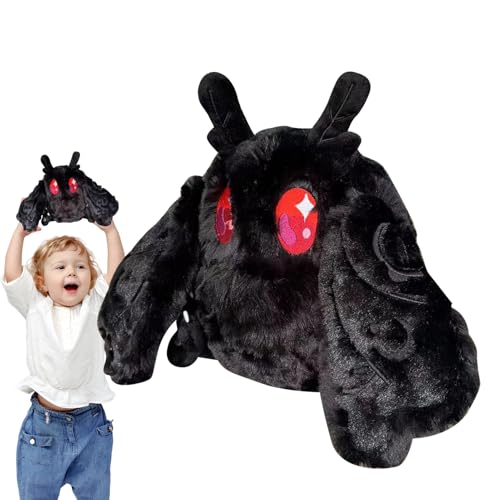 Vhjlfig Halloween Kuscheltiere,11 Zoll Anime Knuddelpuppe | Gruselige Puppe Für Wohnzimmer Sofa Sessel Auto Halloween Party Deko von Vhjlfig