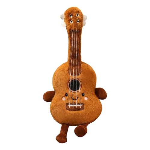 Vhjlfig Plüschgitarre Spielzeug,Weiches Gitarren-Musikinstrument als Plüschfigur - Realistisches Plüschtier für Jugendliche und Erwachsene Vhjlfig Plüschgitarre Spielzeug,Weiches Gitarren-Musikinstrument als Plüschfigur - Realistisches Plüschtier für Jugendliche und Erwachsene von Vhjlfig