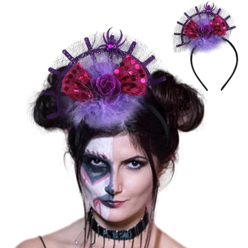 Vhjlfig Spinnen-Haarband, Spinnennetz-Kopfschmuck | Festival-Kopfschmuck, glänzender Haarreifen mit Spinne | Kostüm-Kopfbedeckung, Spinnen-Kopfbedeckung für Cosplay, Abschlussball, Party, Vhjlfig Spinnen-Haarband, Spinnennetz-Kopfschmuck | Festival-Kopfschmuck, glänzender Haarreifen mit Spinne | Kostüm-Kopfbedeckung, Spinnen-Kopfbedeckung für Cosplay, Abschlussball, Party, von Vhjlfig