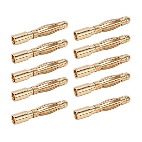 ViaGasaFamido 2,0 -mm -Bananen Bananenanschlüsse Plug, Reine Kupfergepackte Linie, Stabil von ViaGasaFamido