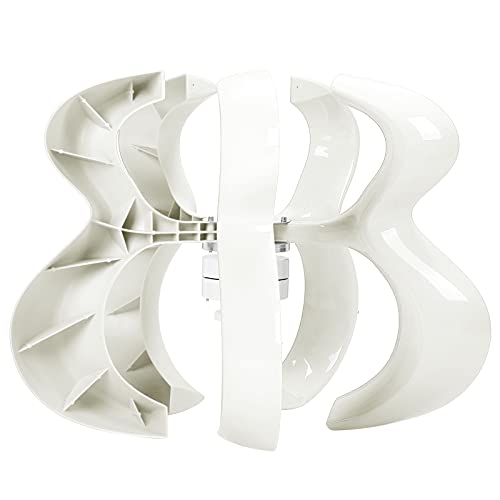 ViaGasaFamido 600W 5 K 5 Nubris - Wind -Turbinengenerator Kit Hohe Verwendung Niedrige Schwingung für Mittelspannungsgeräte (24V) von ViaGasaFamido