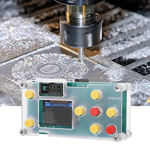 ViaGasaFamido CNC -Gravurmaschine Offline -Board, 128m Speicherkarte, Einstellbare Position für den Programmanruf, Kompakt von ViaGasaFamido