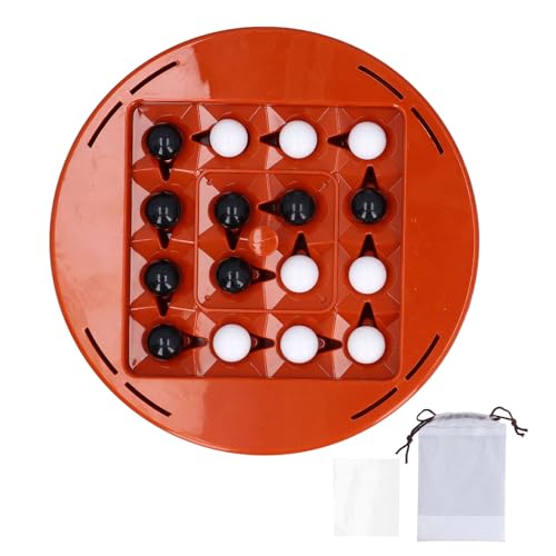 ViaGasaFamido Spielschach, Orbital Logic Strategy Board Familie Vier in Folge Schachspielstrecken Bewegungen für Kinder und Erwachsene von ViaGasaFamido