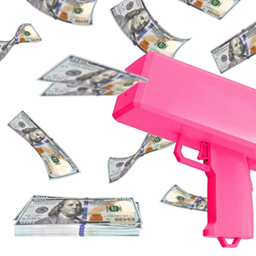 Viapeu Rose Red Money Gun Shooter Make it Rain Gun Party Favors for Graduation Ceremony Bachelor Birthday Party Supplies Gifts for Kids Boys Girl von Viapeu