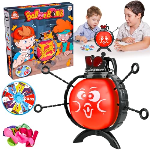 Vibbang Luftballon Spiel für Desktop, Ballon auf Spannung Spiel, Ballons Platzen Brettspie, Multiplayer Party Luftballon Spiel, Interaktiv Geeignet Für Partys, Feiertage,Familientreffen von Vibbang