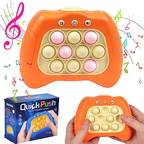 Vibbang Pop it Elektronisches Spiel, Push it Controller Bubble, Pop Fidget it Spielzeug, Elektronisches Sensorspiel, Quick Push Spiel, Sensorisches Fidget Spielzeug Für Kinder Frühe Entwicklung (C) von Vibbang