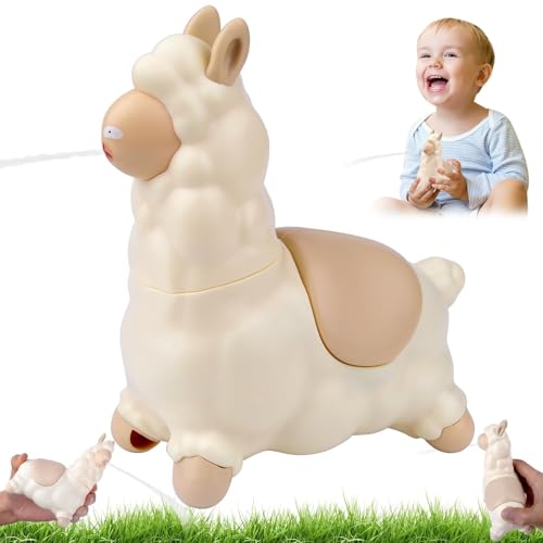 Vibbang Spuckendes Lama Wasserspielzeug, Alpaka Wasserpistole, Interaktiver Alpaka Wassersprüher, Spitting Llama Water Toy, Lustige Alpaka Wassersprinkler für Sommer, Strands von Vibbang