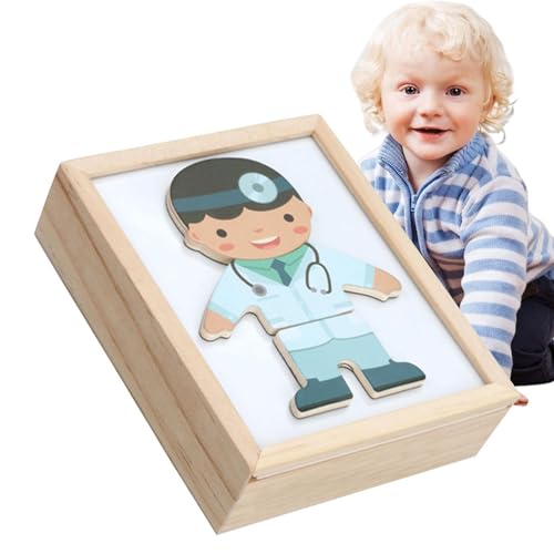 Anziehpuzzle für Kleinkinder, Bärenpuzzle aus Holz, Bär, Anziehspielzeug, magnetisches Vorschulspielzeug, Cartoon-Muster zum Sortieren und Kombinieren von Puzzles Anziehpuzzle für Kleinkinder, Bärenpuzzle aus Holz, Bär, Anziehspielzeug, magnetisches Vorschulspielzeug, Cartoon-Muster zum Sortieren und Kombinieren von Puzzles von Vibhgtf