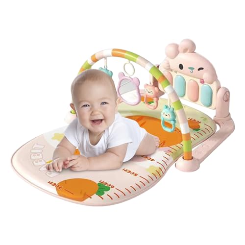 Baby Play Mat - Musical Activity Center, Bildungsbaby Teppich | Kindergarten -Outdoor -Matte, Baby -Fitnessmatte, musikalische sensorische Spielmatte, leuchtetes Krabbel -Fitnessstudio, Lichtergeräusc Baby Play Mat - Musical Activity Center, Bildungsbaby Teppich | Kindergarten -Outdoor -Matte, Baby -Fitnessmatte, musikalische sensorische Spielmatte, leuchtetes Krabbel -Fitnessstudio, Lichtergeräusc von Vibhgtf