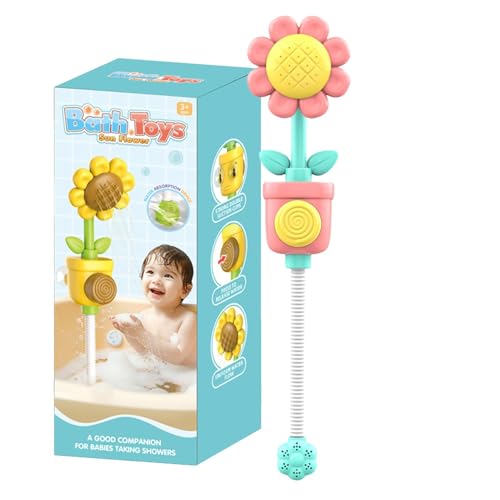 Badewannen-Spielzeug-Duschkopf, Badewannen-Duschkopf, Badesprühe, Uhrwerk, Wasserspielzeug für Kleinkinder, Jungen und Mädchen spielen Badewannen-Spielzeug-Duschkopf, Badewannen-Duschkopf, Badesprühe, Uhrwerk, Wasserspielzeug für Kleinkinder, Jungen und Mädchen spielen von Vibhgtf