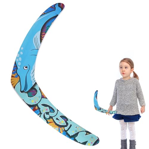 Bumerangs für Kinder, verschleißfestes und sturzsicheres Spielzeug für Kinder, verblasst nicht, mit Tiermotiven, für Jungen, Mädchen, Frauen, Männer, Erwachsene, Kinder Bumerangs für Kinder, verschleißfestes und sturzsicheres Spielzeug für Kinder, verblasst nicht, mit Tiermotiven, für Jungen, Mädchen, Frauen, Männer, Erwachsene, Kinder von Vibhgtf
