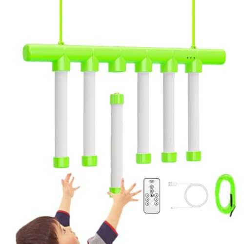 Drop Sticks Spiel – Trainingsreaktionsspiel-Sticks, Reaktionstraining-Spielzeug | Reflex Hand Challenge Beleuchtungsset mit 3 einstellbaren Geschwindigkeiten, Trainingsspiel von Vibhgtf