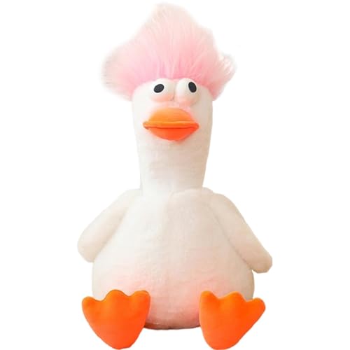 Ente aus Plüsch, niedliche Plüschente | entzückende Plüschpuppe mit pelzigen Haaren, kuscheliges Plüschspielzeug für die Heimdekoration, zarte Plüschpuppen für Kinder und L Ente aus Plüsch, niedliche Plüschente | entzückende Plüschpuppe mit pelzigen Haaren, kuscheliges Plüschspielzeug für die Heimdekoration, zarte Plüschpuppen für Kinder und L von Vibhgtf