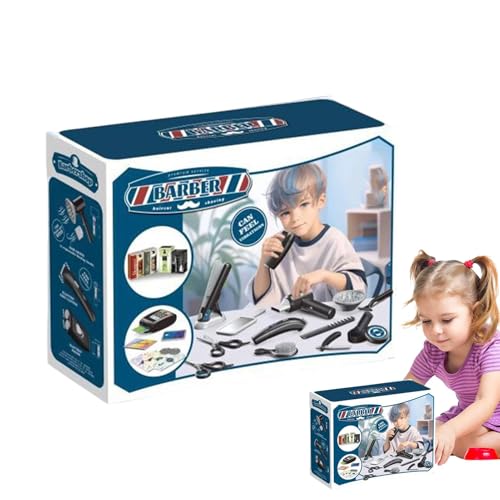 Friseur- und Stylisten-Rollenset: Friseur- und Schönheitssalon-Simulationsset | Friseur-Set für Kinder von 3 bis 8 Jahren von Vibhgtf