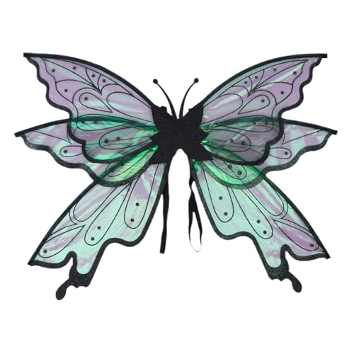 Glänzende Feenflügel für Erwachsene, leuchtende Feenflügel, realistischer Schmetterlingsflügel, Feenflügel für erwachsene Frauen, Halloween-Kostümflügel für Mädchen, Schmetterlingsflügel Glänzende Feenflügel für Erwachsene, leuchtende Feenflügel, realistischer Schmetterlingsflügel, Feenflügel für erwachsene Frauen, Halloween-Kostümflügel für Mädchen, Schmetterlingsflügel von Vibhgtf