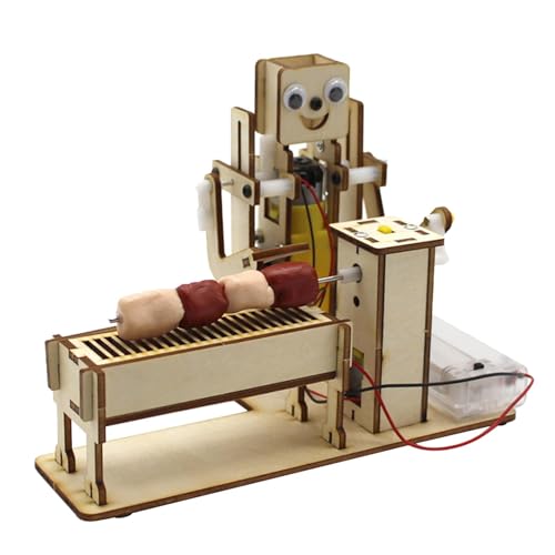 Grillset für Kleinkinder, Holzpuzzle, Bausätze aus Holz, kreative Holz-Roboter-Montage, Wissenschaftsprojekt für Bastelarbeiten Grillset für Kleinkinder, Holzpuzzle, Bausätze aus Holz, kreative Holz-Roboter-Montage, Wissenschaftsprojekt für Bastelarbeiten von Vibhgtf