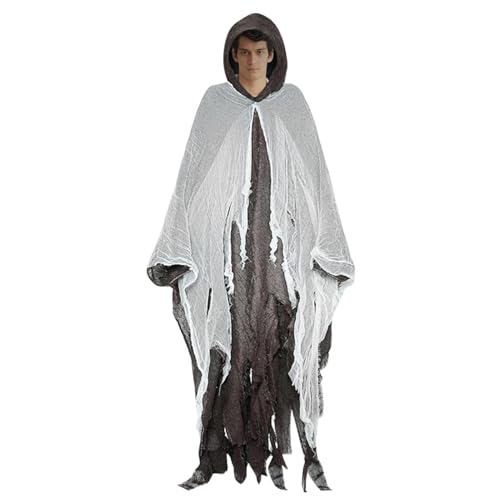 Halloween-Umhang mit Kapuze, Umhang mit Haken, Halloween-Umhang, gruseliger Umhang für Erwachsene, wiederverwendbar, für Rollenspielaktivitäten, B Halloween-Umhang mit Kapuze, Umhang mit Haken, Halloween-Umhang, gruseliger Umhang für Erwachsene, wiederverwendbar, für Rollenspielaktivitäten, B von Vibhgtf