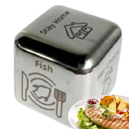 Lebensmittelwürfel, Lebensmittelwürfel, Geschenk zum Jahrestag des Food Cube-Spiels, Geschenk für Verabredungen, Weihnachtsstrümpfe, Geschenk zum Hochzeitstag von Vibhgtf