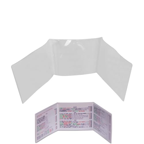 Linealkartenhüllen, Mahjong Kartenhülle – Tragbares Etui für Mahjong Karten | League Scorecard Cover | Mah Jongg PVC-Hülle für D-Karten Linealkartenhüllen, Mahjong Kartenhülle – Tragbares Etui für Mahjong Karten | League Scorecard Cover | Mah Jongg PVC-Hülle für D-Karten von Vibhgtf