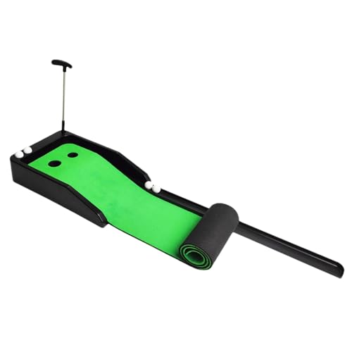 Minigolf für den Innenbereich, Schreibtisch-Golfspiele, tragbar, Samt, mit Gummiboden, multifunktionale Schreibtischspiele, dekoratives Golf-Trainingsspielzeug mit Siste von Vibhgtf