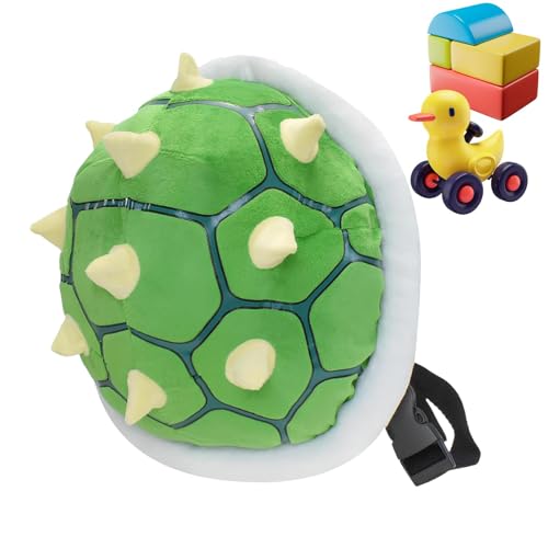 Muschel-Rucksack, Plüsch-Rucksack in Muschelform, lustiges Zubehör für Cosplay, multifunktionaler Schulrucksack mit Muscheln, Rucksack von Vibhgtf