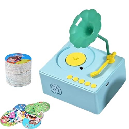 Phonograph für Kinder – Musik-Tonograph für Früherziehung mit 96 Karten | Phonograph mit Spieluhr für Kinder von 3 bis 6 Jahren, musikalisches Vorschullernen für den Ho Phonograph für Kinder – Musik-Tonograph für Früherziehung mit 96 Karten | Phonograph mit Spieluhr für Kinder von 3 bis 6 Jahren, musikalisches Vorschullernen für den Ho von Vibhgtf