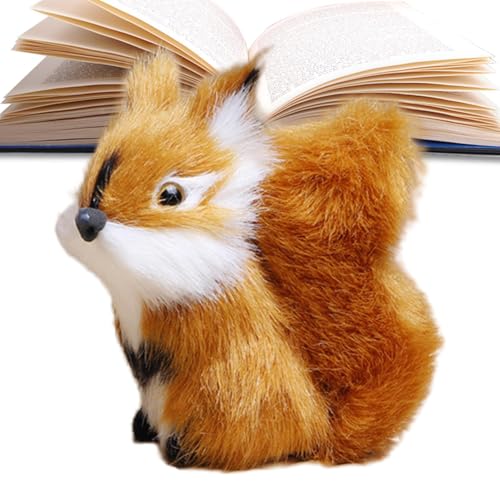 Plüschtier Modell Eichhörnchen: Simulation eines kleinen Eichhörnchens | Modell der kleinen Ornamente des Eichhörnchens des Eichhörnchens als Geburtstagsgeschenk, Plüschpuppe Plüschtier Modell Eichhörnchen: Simulation eines kleinen Eichhörnchens | Modell der kleinen Ornamente des Eichhörnchens des Eichhörnchens als Geburtstagsgeschenk, Plüschpuppe von Vibhgtf