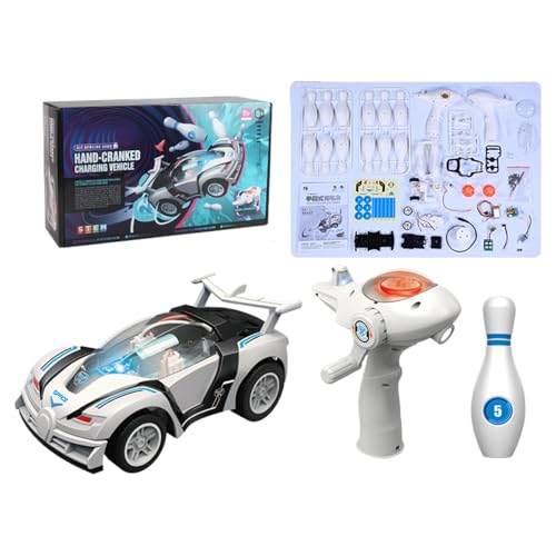 RC Auto für Kinder, ferngesteuertes Auto für Kinder, wiederaufladbares ferngesteuertes Auto mit Kurbel, ferngesteuertes Geburtstagsauto für Kinder von 3 bis 5 Jahren, mit RC Bowlingfahrzeug Coc RC Auto für Kinder, ferngesteuertes Auto für Kinder, wiederaufladbares ferngesteuertes Auto mit Kurbel, ferngesteuertes Geburtstagsauto für Kinder von 3 bis 5 Jahren, mit RC Bowlingfahrzeug Coc von Vibhgtf