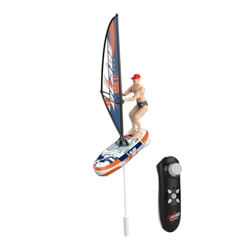 RC Boot, Strandspielzeug für Kinder von 8 bis 12 Jahren, ferngesteuerte Boote für Wasser, wasserdichtes Pool-Segelset mit LED-Lichtern, 2,4 GHz zum Spielen in der Badewanne und Outdoor-Abenteuer RC Boot, Strandspielzeug für Kinder von 8 bis 12 Jahren, ferngesteuerte Boote für Wasser, wasserdichtes Pool-Segelset mit LED-Lichtern, 2,4 GHz zum Spielen in der Badewanne und Outdoor-Abenteuer von Vibhgtf
