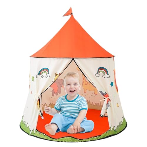 Rollenspiel-Schloss - Spielzelt für Kinder im Innenbereich – Kinderzelte, Spielhaus für - und Mädchengeburtstage, Babys, für drinnen und draußen. Rollenspiel-Schloss - Spielzelt für Kinder im Innenbereich – Kinderzelte, Spielhaus für - und Mädchengeburtstage, Babys, für drinnen und draußen. von Vibhgtf