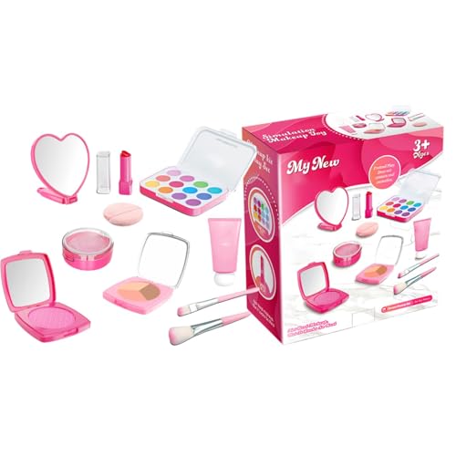 Set gefälschter Tricks für Mädchen - Set Fake Cosmetics für Mädchen | STEURED -Spielzeug für Mädchen mit falscher Make -up für Familie, Freunde, , Mädchen von Vibhgtf