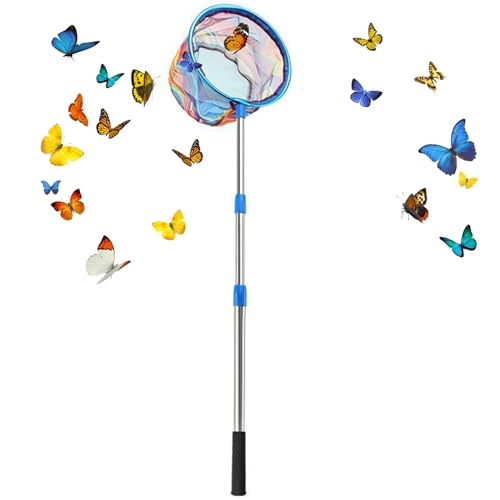 Strandnetze, ausziehbares Froschnetz | Spielzeug mit rutschfestem Griff für Kinder im Freien, zum Schwimmen, zum Fangen von Insekten und zum Camping Strandnetze, ausziehbares Froschnetz | Spielzeug mit rutschfestem Griff für Kinder im Freien, zum Schwimmen, zum Fangen von Insekten und zum Camping von Vibhgtf