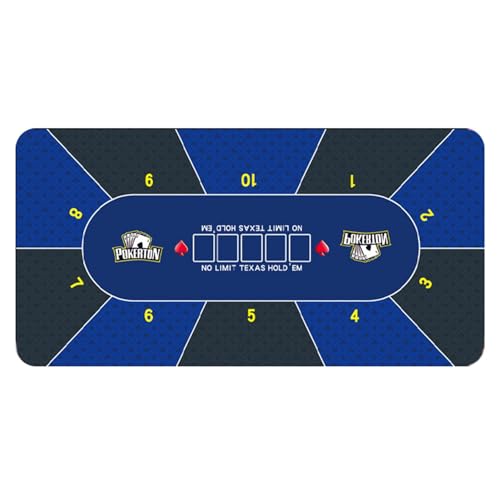 Tischdecke für Tische, 120 x 60 cm, rutschfeste Matte, Spielmatte, Pokermatte Tischdecke für Tische, 120 x 60 cm, rutschfeste Matte, Spielmatte, Pokermatte von Vibhgtf