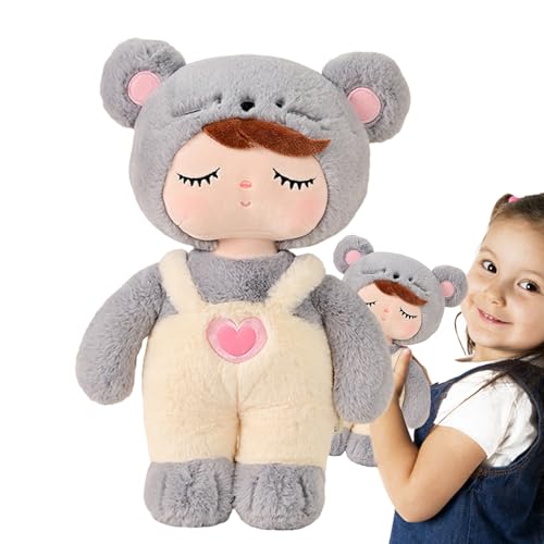Vibhgtf Dressy Friends Belle - Educatieve pluche knuffelpop, kinderen en peuters Maanden | knuffel met gesp, te gebruiken als speelgoed of kamerdecoratie voor kinderen Van alle leeftijden von Vibhgtf
