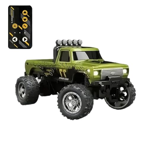 Vibhgtf Ferngesteuertes Auto für Kinder – Offroad-Crawler | Wiederaufladbares Indoor-Rennauto, 2,4-GHz-Elektroauto mit Beleuchtung, Maßstab 1:64 für und Mädchen Vibhgtf Ferngesteuertes Auto für Kinder – Offroad-Crawler | Wiederaufladbares Indoor-Rennauto, 2,4-GHz-Elektroauto mit Beleuchtung, Maßstab 1:64 für und Mädchen von Vibhgtf