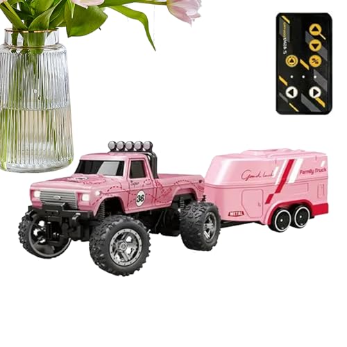 Vibhgtf Ferngesteuertes Auto für Kinder – Offroad-Crawler | Wiederaufladbares Indoor-Rennauto, 2,4-GHz-Elektroauto mit Beleuchtung, Maßstab 1:64 für und Mädchen Vibhgtf Ferngesteuertes Auto für Kinder – Offroad-Crawler | Wiederaufladbares Indoor-Rennauto, 2,4-GHz-Elektroauto mit Beleuchtung, Maßstab 1:64 für und Mädchen von Vibhgtf