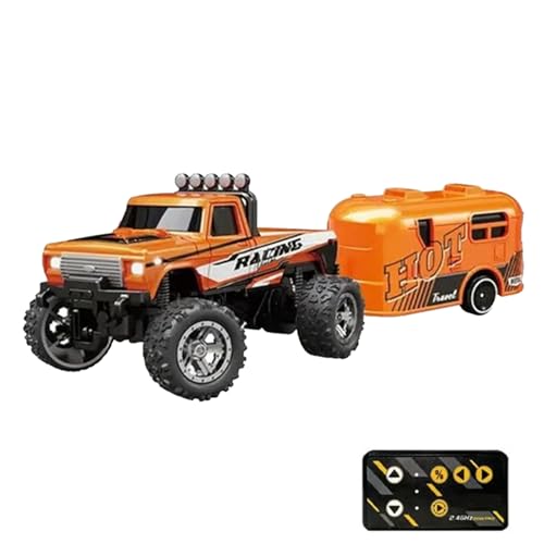 Vibhgtf Ferngesteuertes Auto für Kinder – Offroad-Crawler | Wiederaufladbares Indoor-Rennauto, 2,4-GHz-Elektroauto mit Beleuchtung, Maßstab 1:64 für und Mädchen Vibhgtf Ferngesteuertes Auto für Kinder – Offroad-Crawler | Wiederaufladbares Indoor-Rennauto, 2,4-GHz-Elektroauto mit Beleuchtung, Maßstab 1:64 für und Mädchen von Vibhgtf