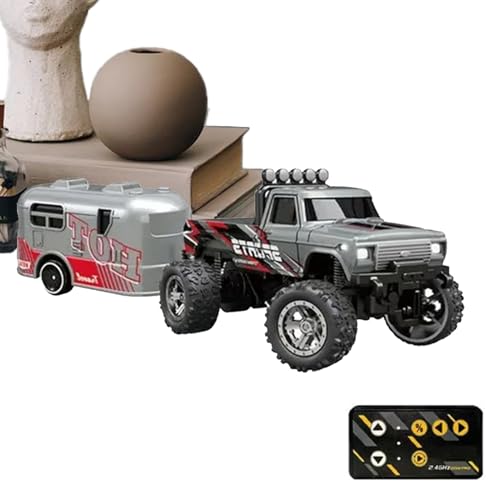 Vibhgtf Ferngesteuertes Auto für Kinder – Offroad-Crawler | Wiederaufladbares Indoor-Rennauto, 2,4-GHz-Elektroauto mit Beleuchtung, Maßstab 1:64 für und Mädchen Vibhgtf Ferngesteuertes Auto für Kinder – Offroad-Crawler | Wiederaufladbares Indoor-Rennauto, 2,4-GHz-Elektroauto mit Beleuchtung, Maßstab 1:64 für und Mädchen von Vibhgtf