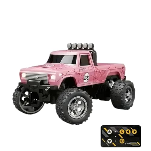 Vibhgtf Ferngesteuertes Auto für Kinder – Offroad-Crawler | Wiederaufladbares Indoor-Rennauto, 2,4-GHz-Elektroauto mit Beleuchtung, Maßstab 1:64 für und Mädchen Vibhgtf Ferngesteuertes Auto für Kinder – Offroad-Crawler | Wiederaufladbares Indoor-Rennauto, 2,4-GHz-Elektroauto mit Beleuchtung, Maßstab 1:64 für und Mädchen von Vibhgtf