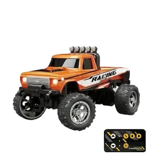 Vibhgtf Ferngesteuertes Auto für Kinder – Offroad-Crawler | Wiederaufladbares Indoor-Rennauto, 2,4-GHz-Elektroauto mit Beleuchtung, Maßstab 1:64 für und Mädchen Vibhgtf Ferngesteuertes Auto für Kinder – Offroad-Crawler | Wiederaufladbares Indoor-Rennauto, 2,4-GHz-Elektroauto mit Beleuchtung, Maßstab 1:64 für und Mädchen von Vibhgtf