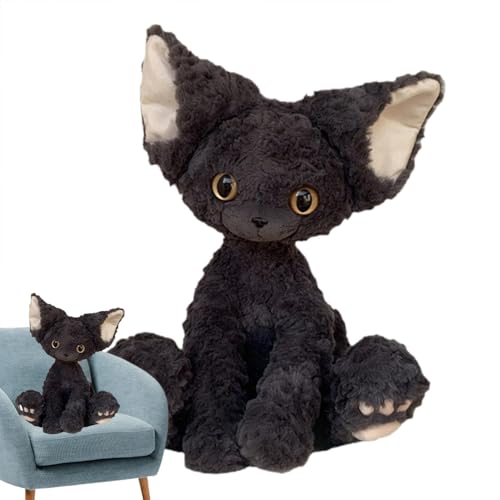 Vibhgtf Gefüllte Katze, niedliche Tierpuppe, Plüschtiere, Katze, Sofa-Dekoration, 30 cm, Plüschkatze für Wohnzimmer, schlafend von Vibhgtf