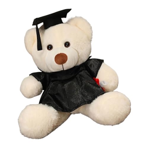 Vibhgtf Gefülltes Plüschtier, Gedenkpuppe für die Abschlussfeier, Doctor Robe Bear, kreatives Plüschspielzeug, Doll Gift, Grußgeschenk von Vibhgtf