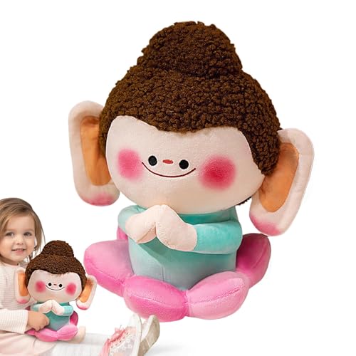 Vibhgtf Lachender Buddha - Buddha-Plüschtier, Kuscheltier | Kuscheltier | 30 cm, süßes Buddha-Plüschtier, lustige Deko für Schlafzimmer, Wohnzimmer und Arbeitszimmer Vibhgtf Lachender Buddha - Buddha-Plüschtier, Kuscheltier | Kuscheltier | 30 cm, süßes Buddha-Plüschtier, lustige Deko für Schlafzimmer, Wohnzimmer und Arbeitszimmer von Vibhgtf